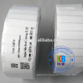 Personalised  custom thermal transfer printing Name label plain white name iron on name tapes